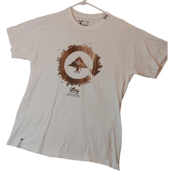 Lrg Other - LRG Lifted Research Tee Shirt M White Cycle Of Life Logo